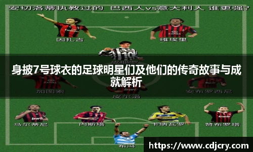 身披7号球衣的足球明星们及他们的传奇故事与成就解析